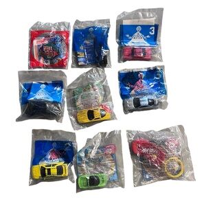 NEW Vintage McDonald’s Hot Wheels Happy Meal Toys 90's Lot Of 9 - All NIP